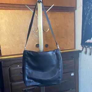 Kenneth Cole Black Genuine Leather Bag